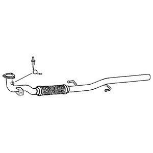 Klarius centre exhaust pipe - klarius,