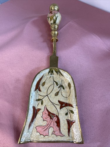Vintage french brass enamel - french, &