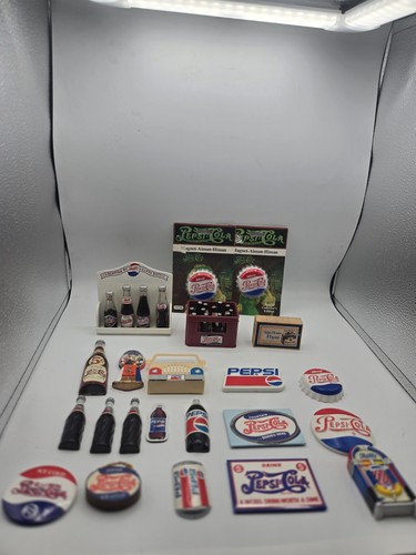 Pepsi cola magnet lot vintage - pepsi,