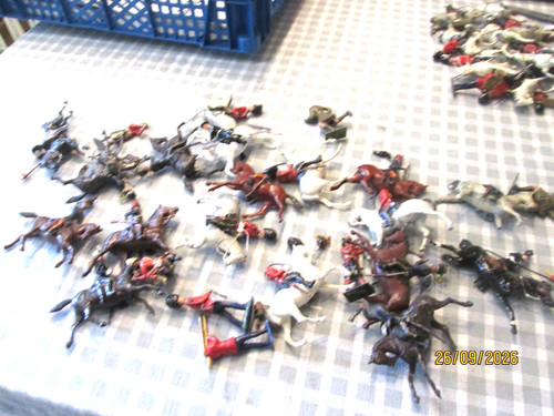 Britains lead mounted - britains,