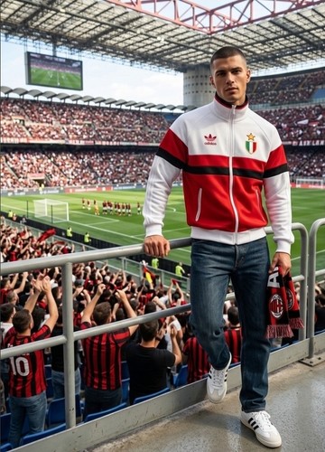 Milan retro adidas track - milan,