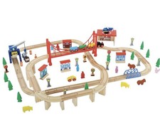 ELC Adventure Wooden Train Set