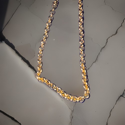 9ct belcher chain - chain, hers