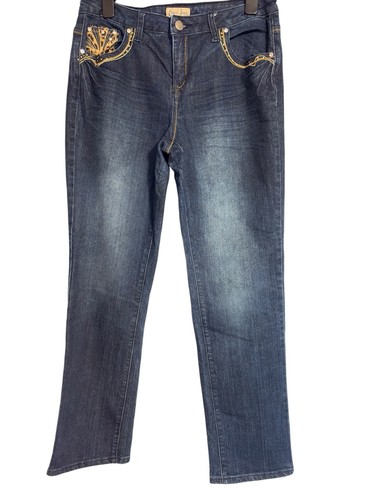 Earl jean embellished bootcut - earl,
