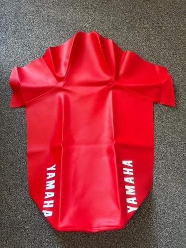 Yamaha dt125lc seat cover - dt125lc, red