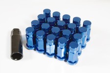Blue GT50 C Wheel Nuts x 20