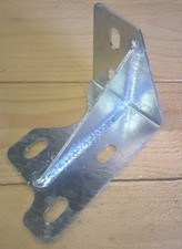 LAND ROVER DEFENDER ROLL CAGE GALVANISED LOWER MOUNT - ALR5560 & ALR5561 - PAIR