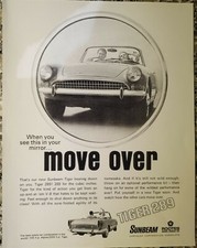 SUNBEAM TIGER MK2 RHD CANADA