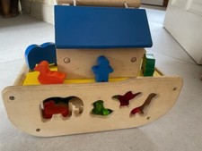 Noah's Ark (Wooden Shape Sorting) ELC 