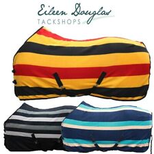 FLEECE HORSE RUG All Sizes cooler stable travel show NEWMARKET STRIPE