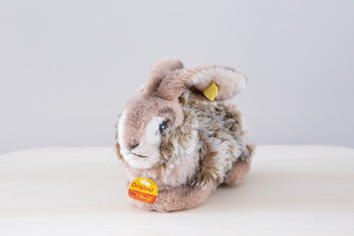 Vintage steiff brown crouching - steiff,