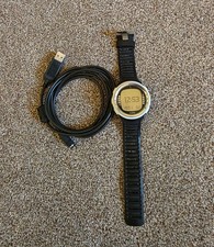 Suunto D4i White Dive Computer With Black Strap And Computer Cable
