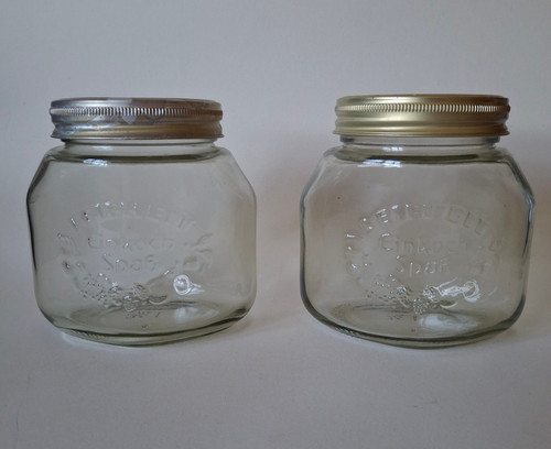 Leifheit glass jar - x2,