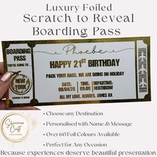 Personalised Boarding Pass  -