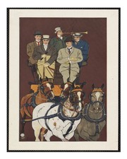 Vintage Horse Carriage Wall