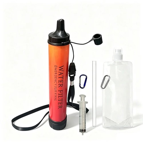 Personal water filter straw - water,