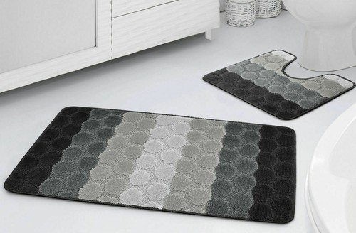 Non slip piece bath mat - 2,