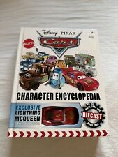 Disney Pixar Cars Character Encyclopaedia With Exclusive McQueen Diecast 1:55