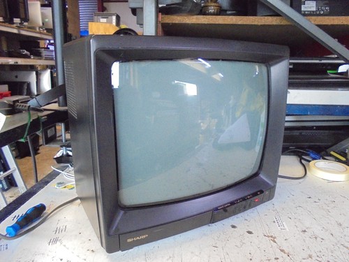 Sharp vintage crt - vintage,