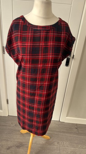 Next red tartan - red, shift