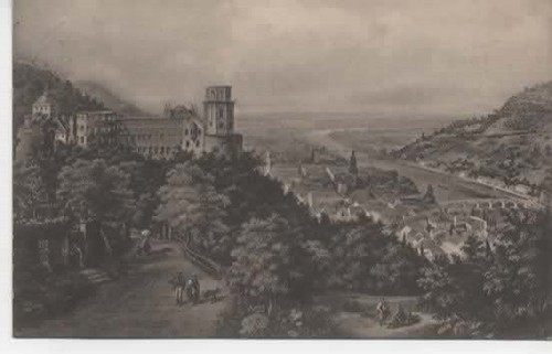 Postcard heidelberg castle - postcard,