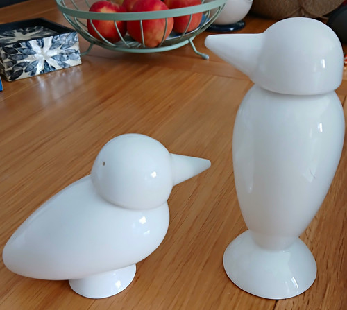White bird oil - oil, set