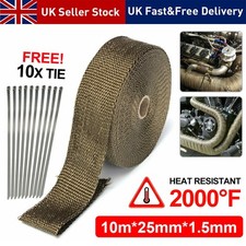 10M Titanium Exhaust Heat Wrap