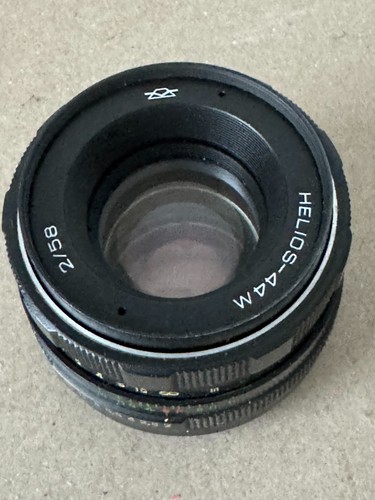 Ussr lens helios - lens,, russia