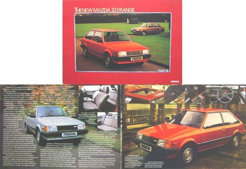 Mazda 323 hatchback 1981 - mazda,