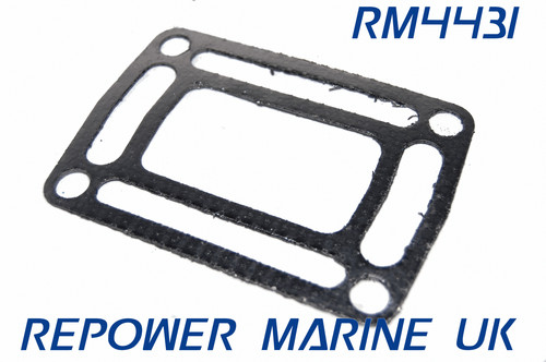 Exhaust riser gasket - gasket, for