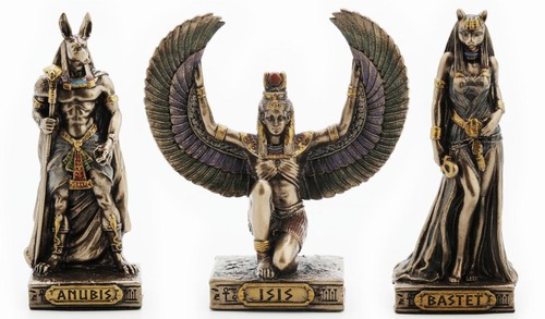 Egyptian bronze miniature - egyptian,