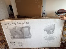 Obaby tiny tatty teddy cot - cot, bed