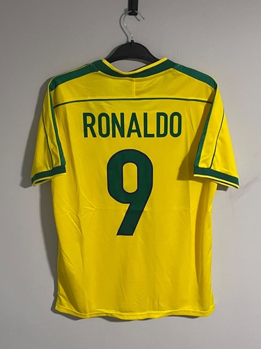 1998 brazil home shirt - brazil,