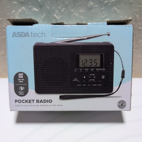 Asda tech pocket radio - tech, and