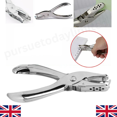 Hole punch metal - held, one