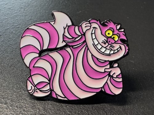 Cheshire cat enamel pin badge - cheshire,