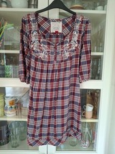 Checked tunic dress size 14