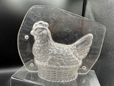 Vintage Plastic Easter Egg Hen