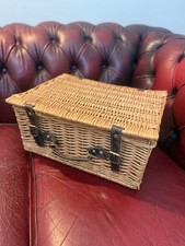 Wicker Storage Hamper Basket