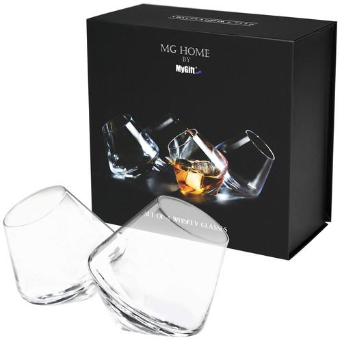 Clear tilted crystal - crystal, old