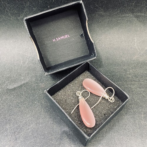 Drop earrings coral - drop,