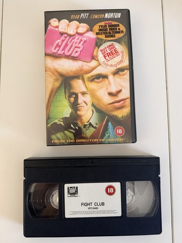 Fight club vhs tape - tape, video