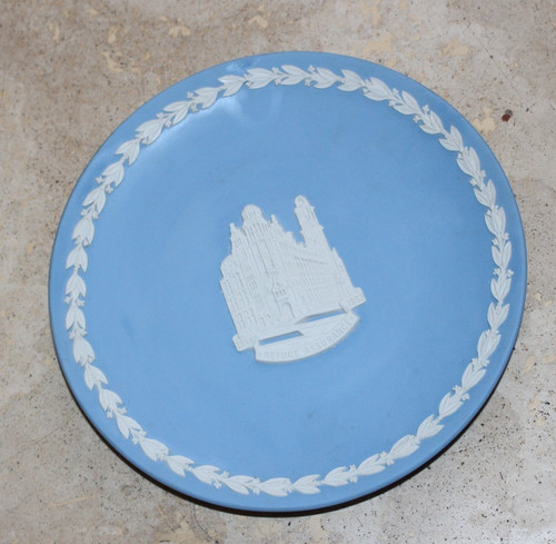 Wedgewood blue plate 125 - blue,