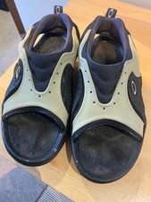 Oakley “Solid Smoke” Sandals – Blue/Grey – 2000s Vintage, UK7/EU 40 (Well Worn)