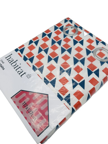 Habitat curtains size 117cm x - habitat,