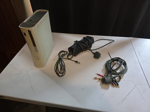 Microsoft xbox 360 white power - microsoft,