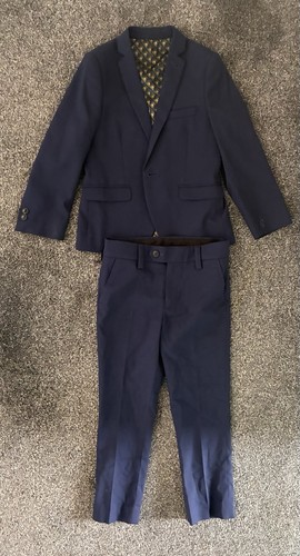 Boys navy next suit - next,