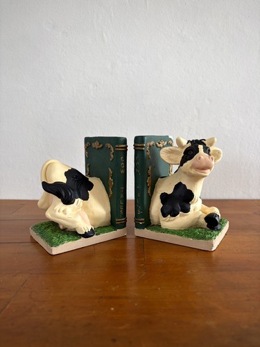 Vintage ceramic cow - vintage,