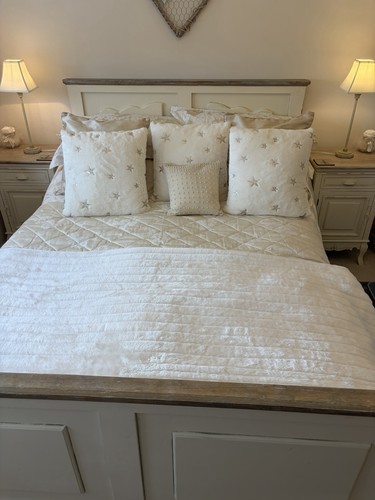 Double shabby chic cream - double,