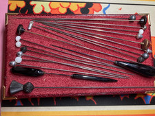 Lot of 20 Vintage Hat Pins, a